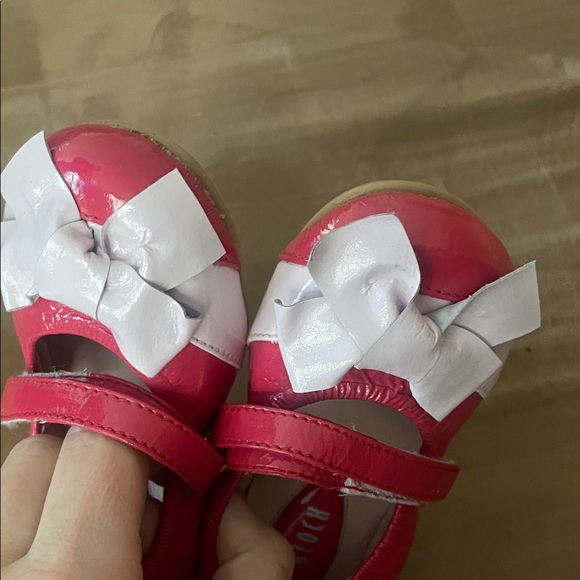 Bloch Pink and White Kids Ballet Flats size 23 little kids vero curio
